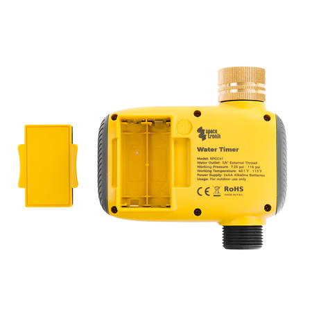 Inteligentny zawór wody z harmonogramem Spacetronik SPGC41