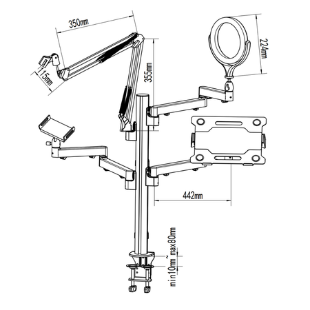 Creator's Mount Pro (SPPC101B) - Modułowy Statyw dla Twórców