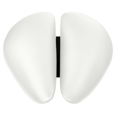 Ergonomic adjustable hocker SELLA white