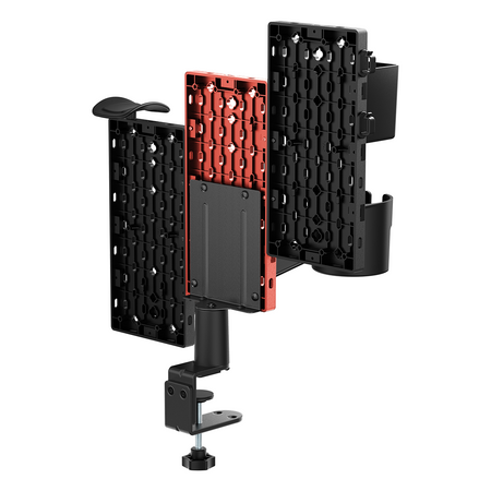 Holdee-Zubehör perforierte Platte SPB-153R, Rot/Schwarz