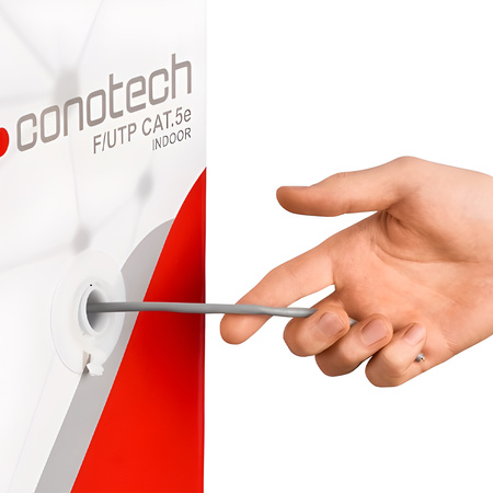 CAT5e U/UTP AWG24 CU PVC+PE 5.3 Fca 305m twisted pair cable