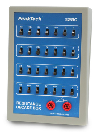 PeakTech 3280 sliding resistance decoder