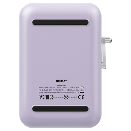 Drukarka etykiet Niimbot B21 PRO fioletowa