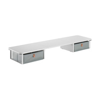 Spacetronik Hugel Monitor Stand White