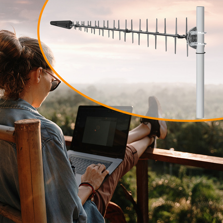 Antena 5G/LTE/WiFi SISO Poynting LPDA-500