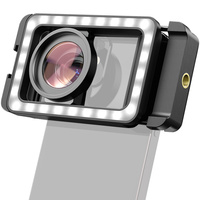 Apexel M15 15x makroobjektív s LED 4K FULL HD