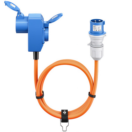Zástrčka nabíjacieho adaptéra pre elektrické vozidlá AC 23kW 230V 10A LAPP