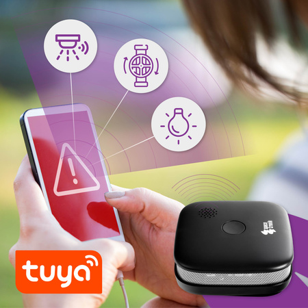 Czujnik dymu Tuya Spacetronik SL-DS03B