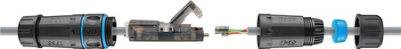 Łącznik kabli sieciowych UTP CAT6a IP68 Goobay