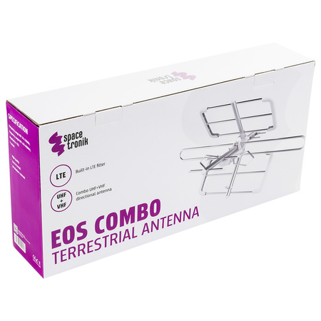 Spacetronik EOS Combo White DVB-T2 Antenna