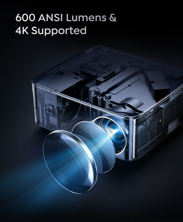 WiFi6 1080p smart TV LCD projektor Yaber PRO U6