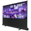Floor Projection Screen Developable 100" 4k 16:9