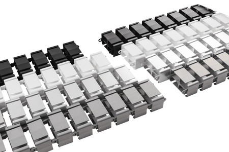 Spacetronik SPK-180W 130cm Kabelführung