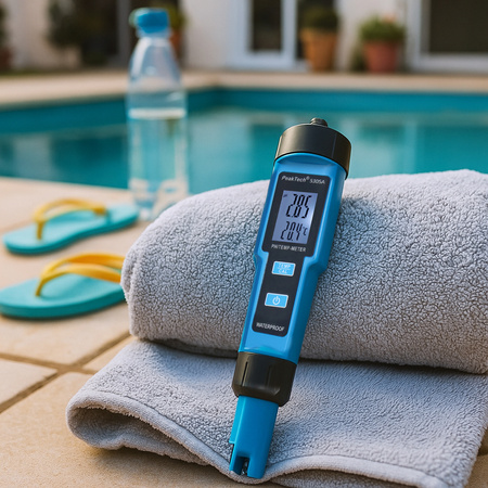 PeakTech 5305A pH and Liquid Temp Meter