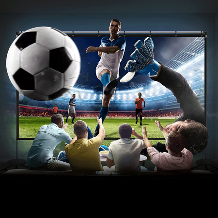 Portable outdoor projection screen 120'' 16:9