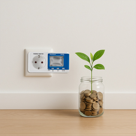 Cyfrowy Licznik Zużycia Energii PeakTech 9035