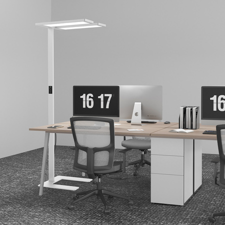 Podwójna lampa stojąca GLOW D24 Pro Auto Czarna