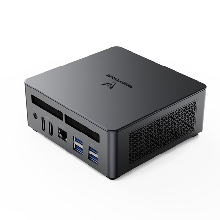 Minisforum UM790 PRO high-speed mini PC, AMD Ryzen 9 7940HS, AMD Radeon 780M, 64GB RAM DDR5, 2 x M.2 SSD 1 TB, Windows 11 Pro, 8K