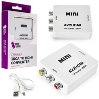 Spacetronik 3RCACHD02 3RCA to HDMI converter