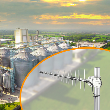 Antena 5G/LTE SISO Poynting LPDA-92-4 SMA(m) 7m