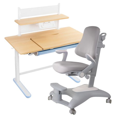 Spacetronik SPE-X116AT electric desk with shelf