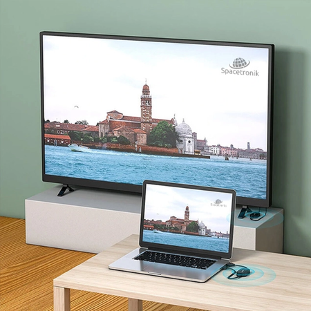 Zestaw do projektora 100" PRS-F04 + SPA-P02B + transmiter SPH-W32