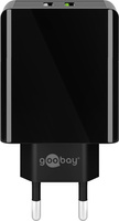 Napájecí nabíječka 2x USB QC 3.0 28W Goobay BLACK