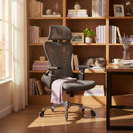 Fotel Ergonomiczny Spacetronik Axon Szary