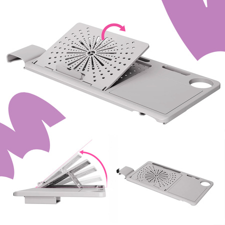 Zestaw Spacetronik LUMBO 22 + nakładka SPC-LUMBO-A01 do laptopa