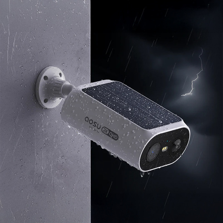 Zestaw 2 kamer solarnych + stacja 32GB Aosu P1 SE SL-C8E-2H