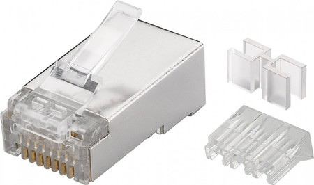 Wtyk sieciowy RJ45 8P8C CAT 6A Ekranowany Goobay