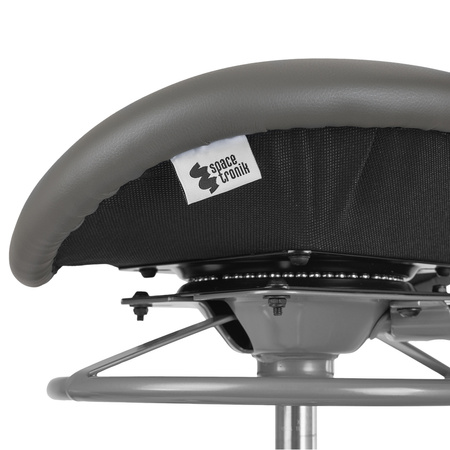 Ergonomiczny hoker regulowany SELLA szary