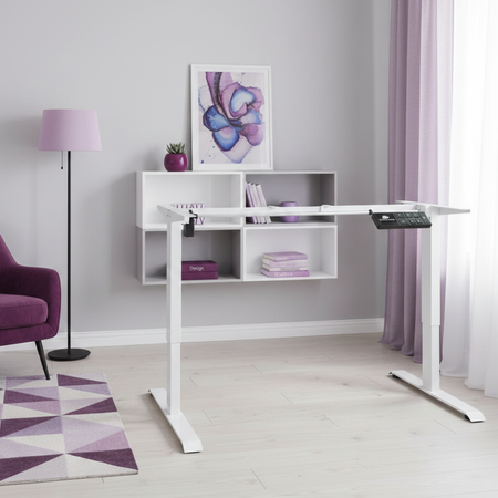 Spacetronik SPE-142OW electric desk stand