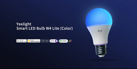 Żarówka LED E27 8W RGB Yeelight Smart W4 Lite
