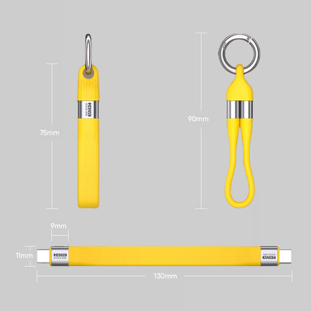 Kabel USB4 Typ-C PD 240W 8K 40Gbps Brelok Y