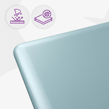 Blat MDF malowany proszkowo 160x80x2.5 Steel Grey