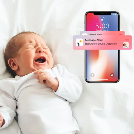 Niania elektroniczna Wi-Fi 2K Arenti AInanny