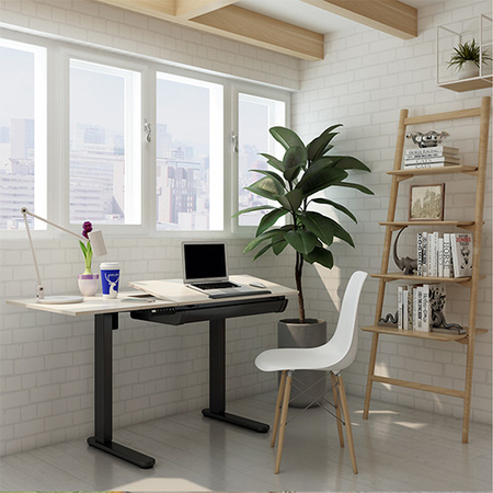 Zestaw ergonomiczny biurko kreślarskie DOLF SPE-F120 + fotel HAVARD-02