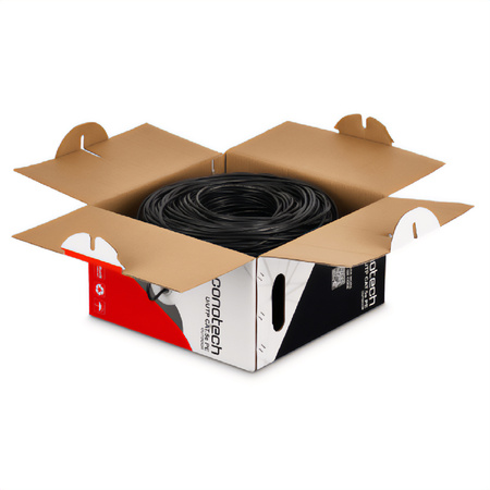 Kroucená dvojlinka CAT5e U/UTP AWG24 CU PVC+PE 5,3 Fca 305m