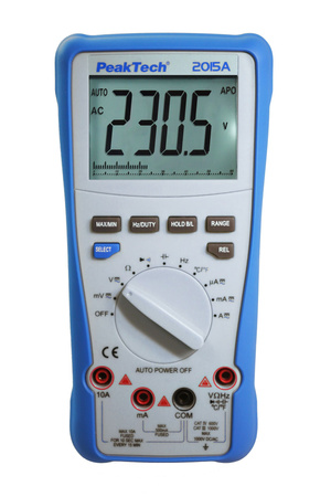Digital-Multimeter mit Bargraph 10A PeakTech 2015A