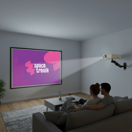 Aluminiowy Uchwyt Ścienny SPAZ110B do Monitora i Projektora (2-9 kg)