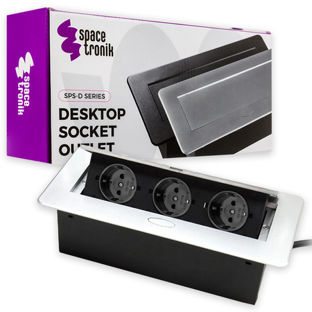 Spacetronik SPS-D33S V2 openable countertop socket