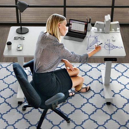 Zestaw -10% Elektryczny stelaż 3 w 1 Spacetronik SPE-125B wraz z blatem-tablicą Spacetronik SPT-L34