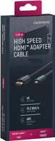 CLICKTRONIC HDMI - micro HDMI 2.0 4K 60Hz 2m cable