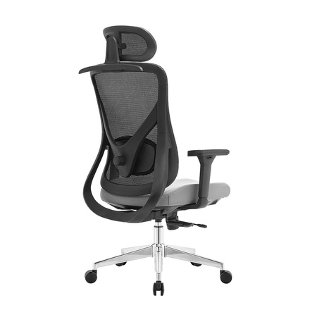 Egonomiczny fotel biurowy obrotowy ELSA Czarny