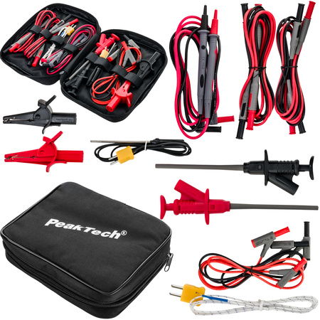 Zestaw akcesoriów Elekt do mierników PeakTech 8200