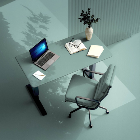 Blat MDF malowany proszkowo 180x80x2.5 Pine Green