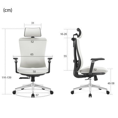 Fotel biurowy obrotowy MAURO