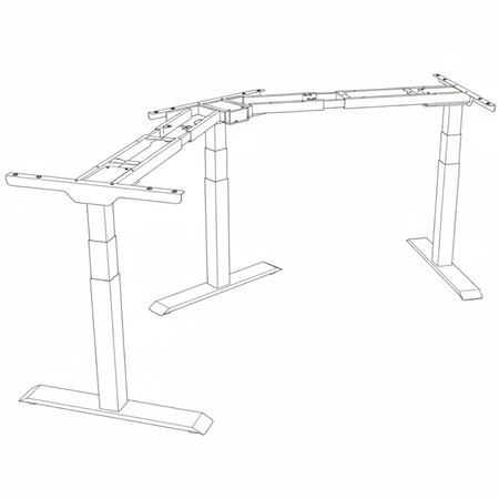 Spacetronik SPE-323TB elektrischer Tischständer