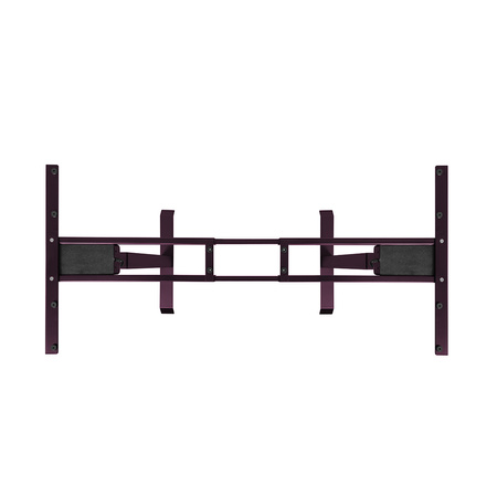 Biurko regulowane Vegard elektryczne dwusilnikowe MDF fioletowo-złote